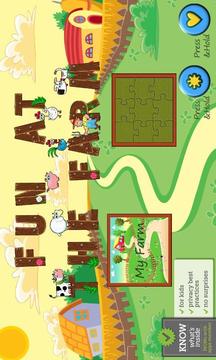 Fun Farm Puzzle for Kids Lite游戏截图2