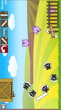 Angel Sheep vs Wolves Lite游戏截图3