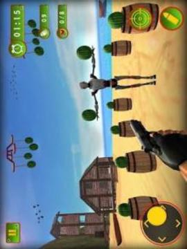 Watermelon Shooter – Gun Shooting Expert游戏截图1