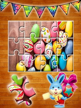 Easter Egg Jigsaw Puzzles * : Family Puzzles free游戏截图2