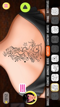 Fab Tattoo Design Studio游戏截图4