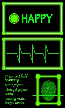 Fingerprint Scanner, Mood Scan游戏截图1
