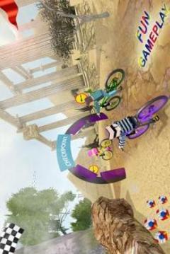 Blocky Kids BMX Cycle Racing Game游戏截图1