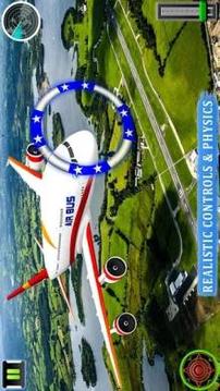 Flying Airplane Pilot Flight 3d Simulator游戏截图1