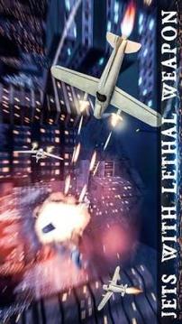 City Night Sky Jet Battle游戏截图1