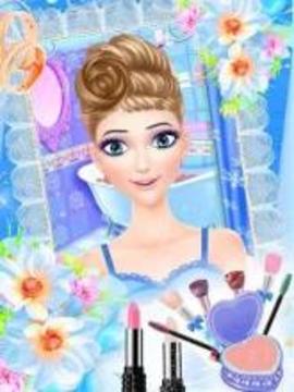 Makeup Salon : Ice Princess Wedding Makeover Games游戏截图3