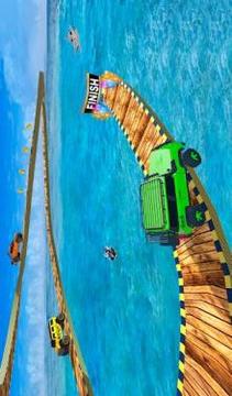 Racing Jeep Stunts On Impossible Tracks游戏截图4