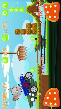 Pinky Racing And Brain Run游戏截图2