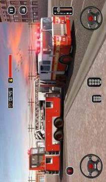 Fire Truck Driving School: 911 Emergency Response游戏截图1