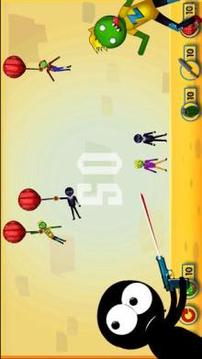 Stickman vs Zombies游戏截图3