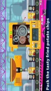 Potato Chips Maker Factory: Snacks Making Game游戏截图1