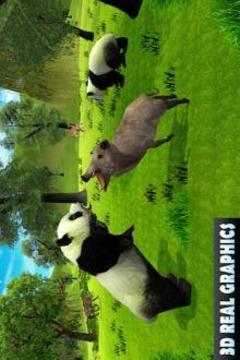 Wild Panda Family Jungle Sim游戏截图5