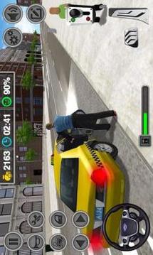 Taxi Driver Simulator 2019 - Hill Climb 3D游戏截图1