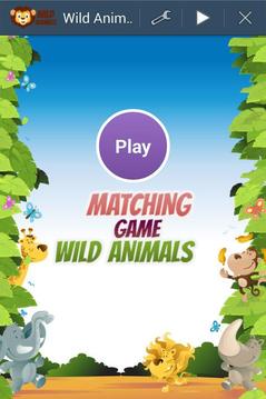 Matching Game Wild Animals游戏截图2