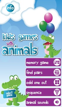 Kids Games with Animals游戏截图5