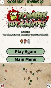 One Tap Zombie Apocalypse Free游戏截图3