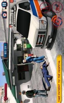 Ambulance Driver Rescue - Ambulance Games游戏截图2