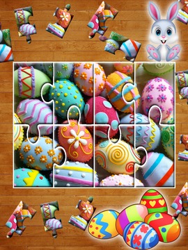 Easter Egg Jigsaw Puzzles * : Family Puzzles free游戏截图4