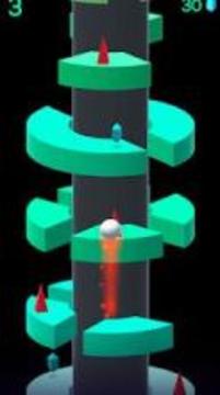 Helix Spiral Tower : helix jumping arcade游戏截图1
