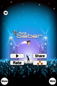Flying Bieber - for Beliebers游戏截图1