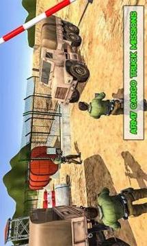 US Army Truck Driver: Real Off-Road Transport Sim游戏截图3