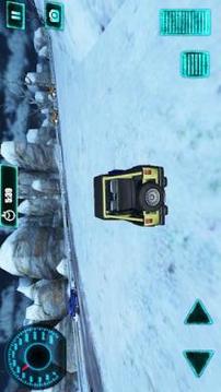 Jeep Simulator 4x4 Offroad New - Snow Drive游戏截图4