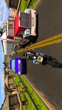 Wrong Way Motorbike Racer 2018: Extreme Moto Rider游戏截图4