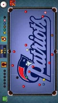 Billiards New England Patriots theme游戏截图5