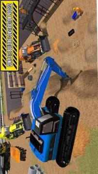 Heavy Excavator Crane: Building Construction Game游戏截图3