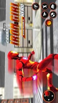 Grand Superhero Flying Iron Girl游戏截图4