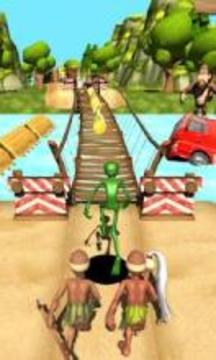 Green Alien Popoy : dame tu cosita runner游戏截图1