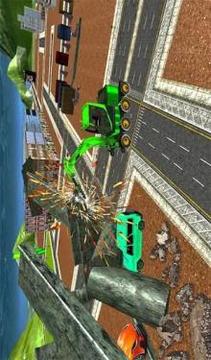 City Flyover Construction- Road Bridge Builder游戏截图5