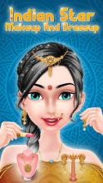Indian Star Makeup And Dressup游戏截图2