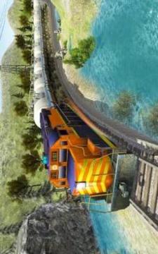 Oil Tanker Train Transporter Drive : Indian Train游戏截图1