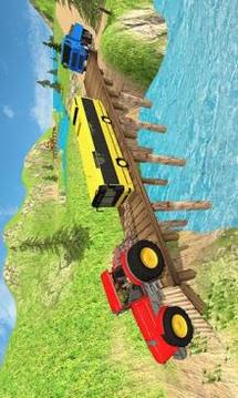 Tractor Towing Car Simulator Games游戏截图3