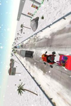 snow sled car crash游戏截图5