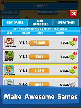 Video Game Tycoon -Clicker Inc游戏截图2