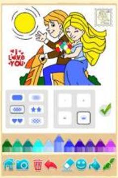 Coloring game for girls and women游戏截图1