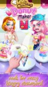 ** Sofia Cooking Games : Donut Maker for Girls游戏截图1