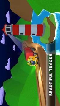 Uphill Blocky Truck Simulator 2018游戏截图4