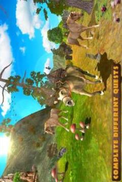 Virtual Horse Family Jungle Life Simulator游戏截图3