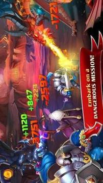 Tap Knights - Fantasy RPG Battle Clicker游戏截图1