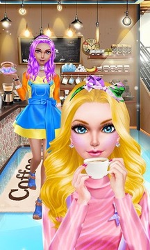 Fashion Doll: Coffee Art Salon游戏截图5