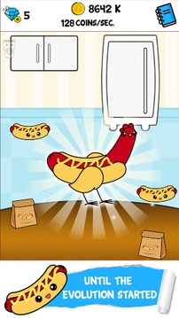 Hotdog Evolution Clicker Game游戏截图2