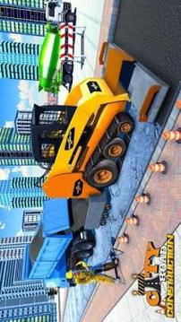 City Road Construction Simulator: Heavy Machinery游戏截图4