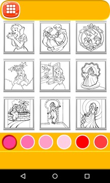 Coloring For Kids - Princess游戏截图2