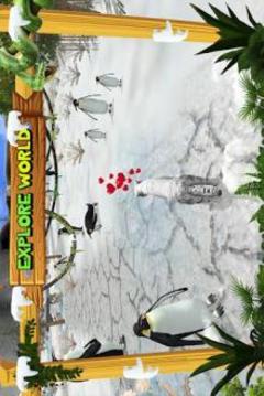 White Wild Tiger Family Survival 3D游戏截图1