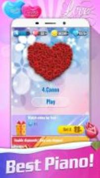 Piano Music Tiles 2: Valentine游戏截图1