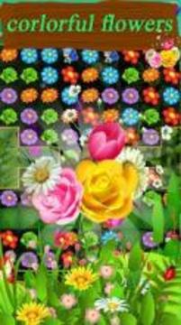 Flower Crush Match 3 : Flower Mania Game游戏截图2