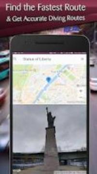 GPS Route Voice Navigation – Live Street View Map游戏截图5
